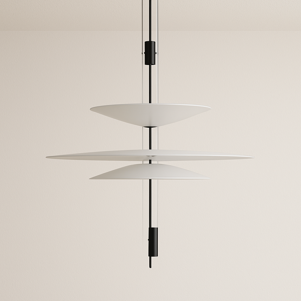 Luminária Pendente Moderno Minimalista Flamingo LED 3 Camadas