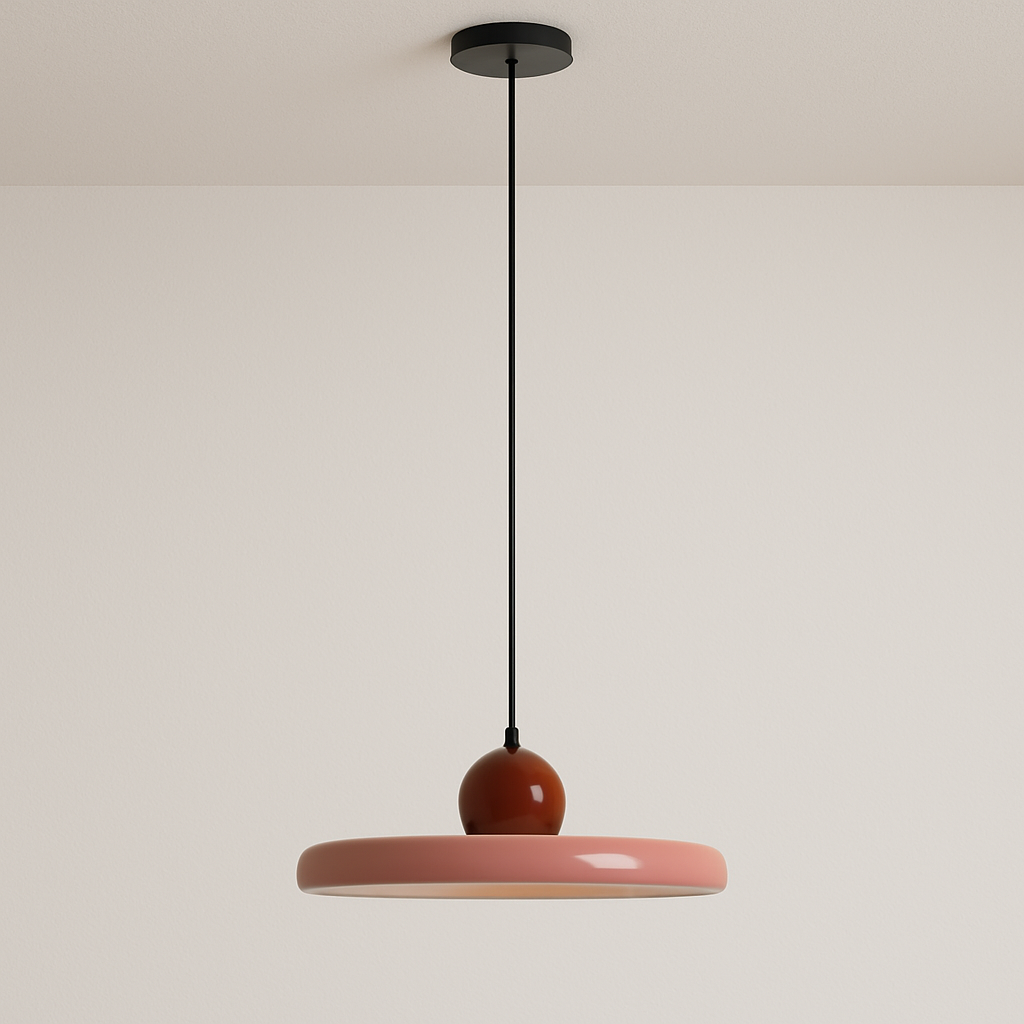 Luminária Pendente Moderna Minimalista Metal Dinky
