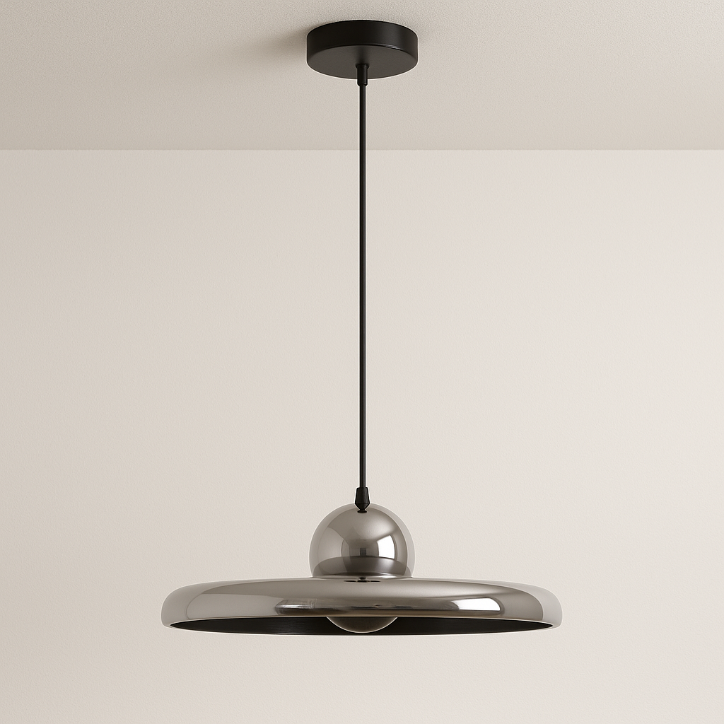 Luminária Pendente Moderna Minimalista Metal Dinky