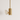 Luminária Pendente Moderno Minimalista Metal Dourado LED Turnstile