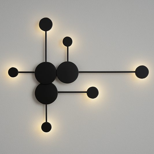Luminária Arandela Moderna Minimalista Metal LED Wind