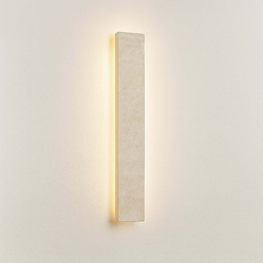 Luminária Arandela Moderna Minimalista LED Mármore Metal Nucet