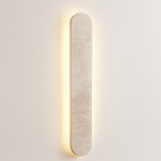 Luminária Arandela Moderna Minimalista LED Mármore Metal Nucet
