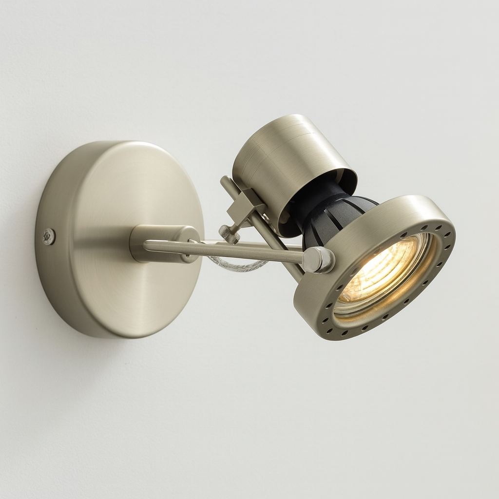 Luminária Arandela Moderna Minimalista Articulada Metal Mioveni