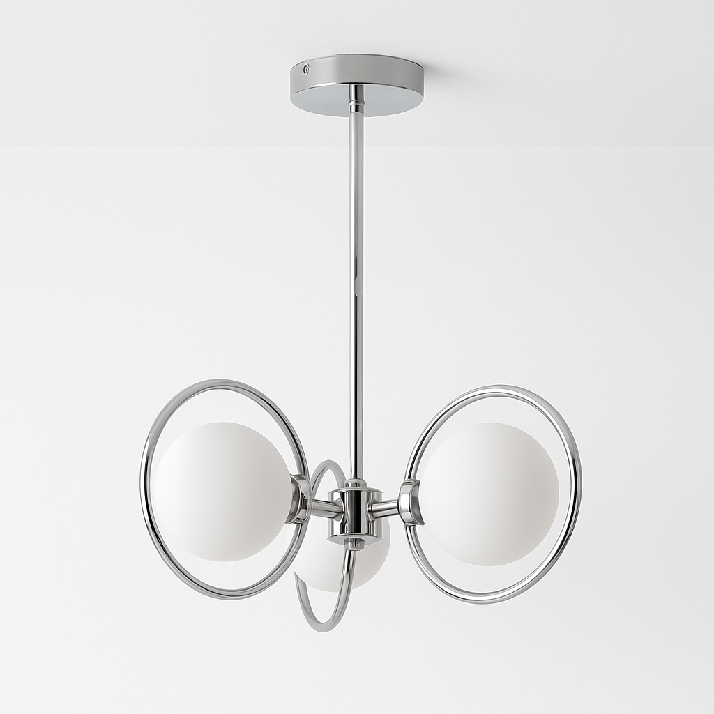 Luminária Pendente Moderna Minimalista Metal Zenia