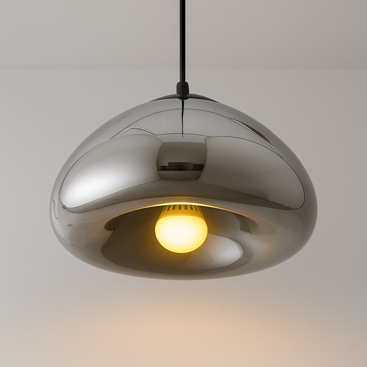 Luminária Pendente Moderna Minimalista Vidro Theia