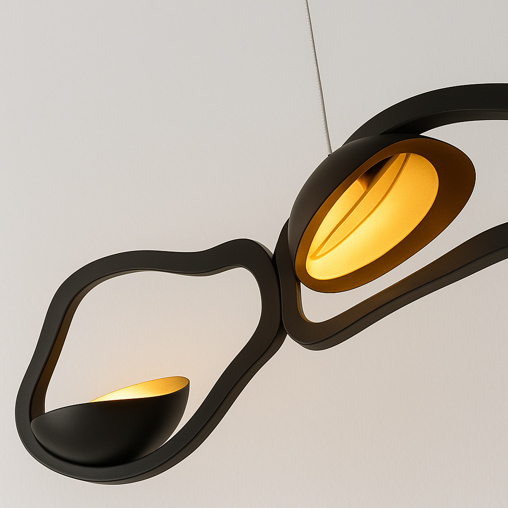 Luminária Pendente Moderna Minimalista LED Metal Electra