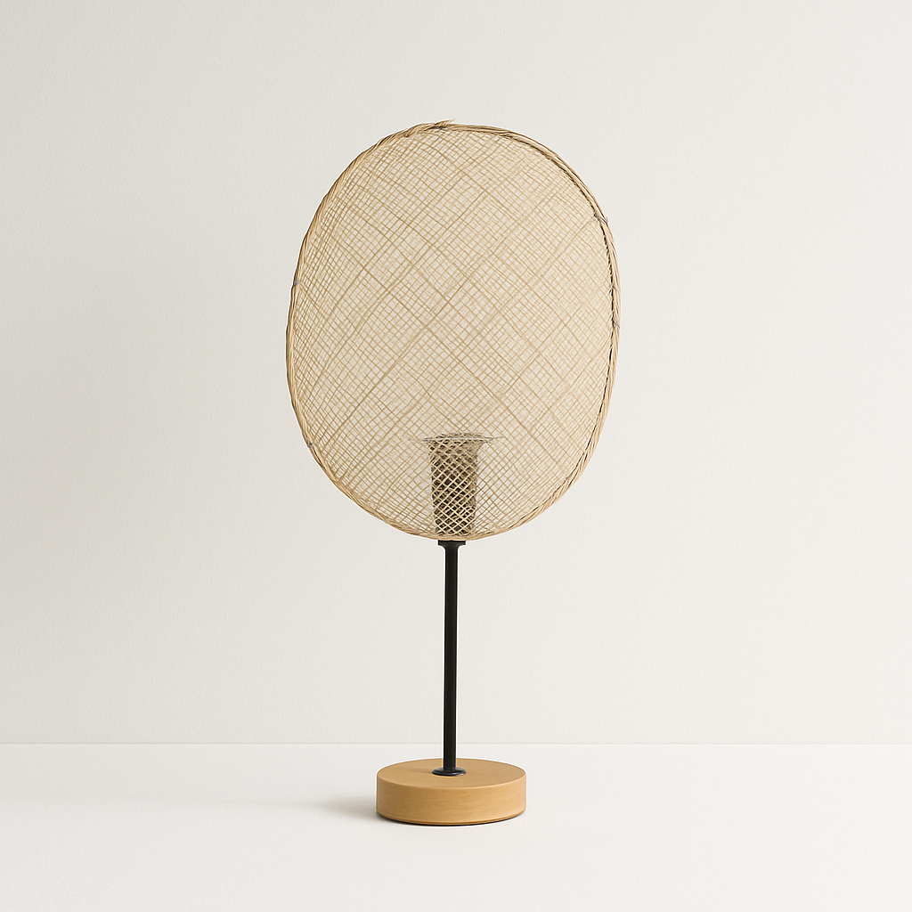 Luminária de Mesa Abajur Moderna Minimalista Vime Kinoá