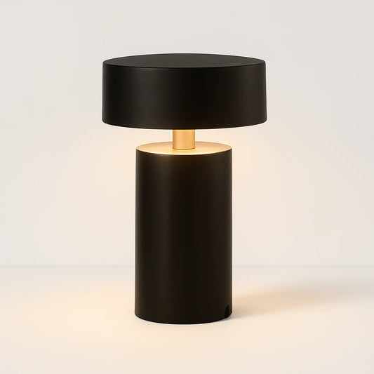 Luminária de Mesa Abajur Moderna Minimalista LED Metal Hale