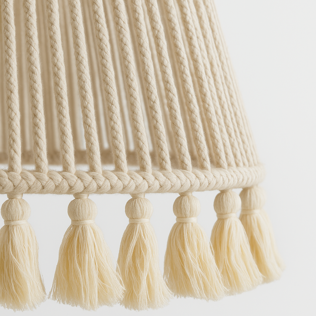 Luminária Pendente Moderna Minimalista Tecido Divin
