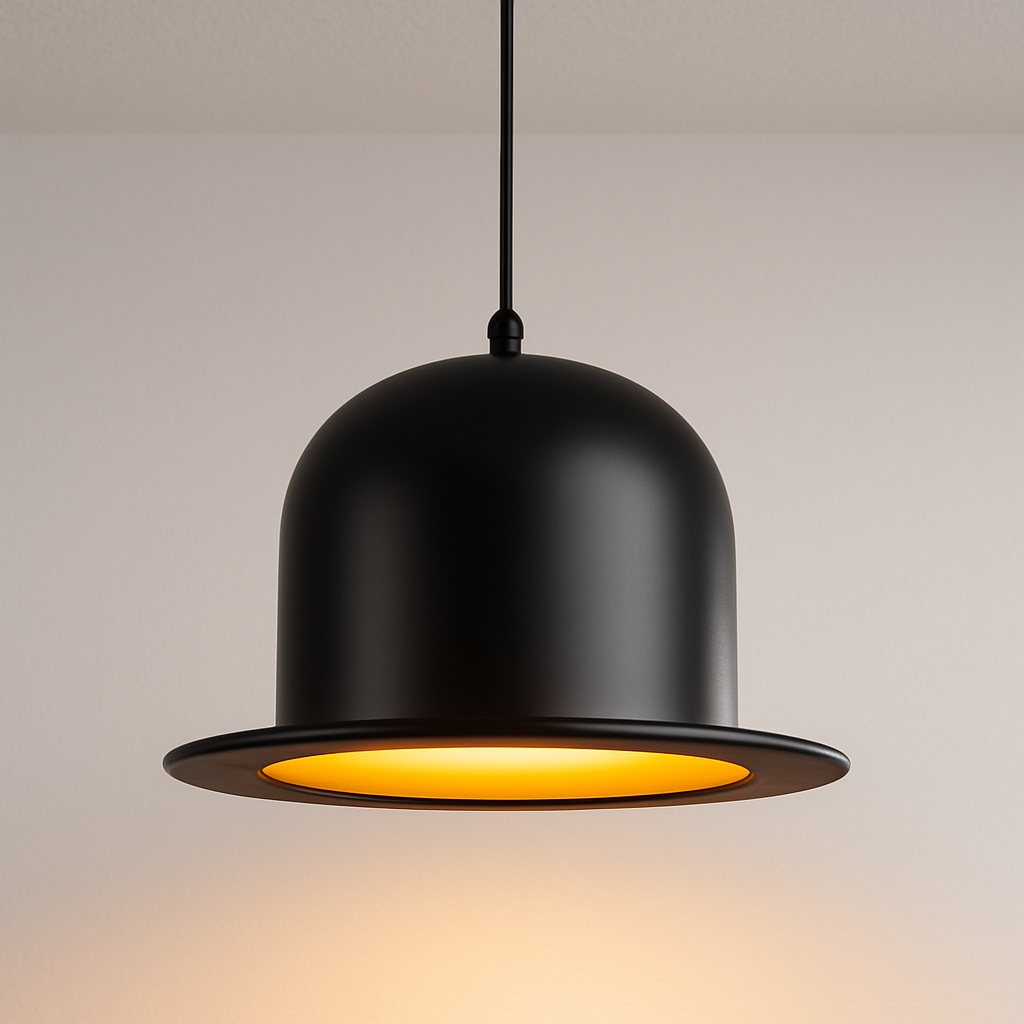 Luminária Pendente Moderna Minimalista Metal Magic Hat