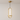 Luminária Pendente Moderna Minimalista Arco Metal LED Loop