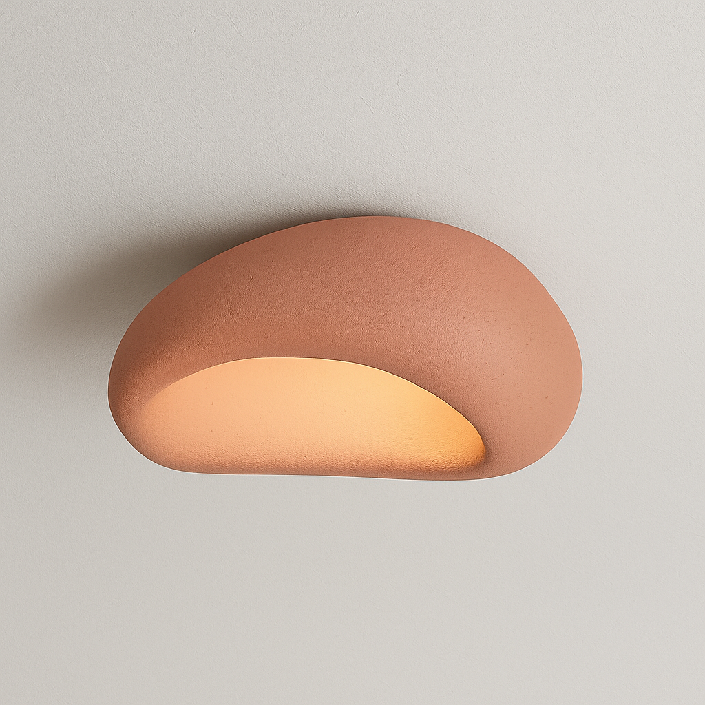 Luminária Plafon Moderna Minimalista Concreto Zerion