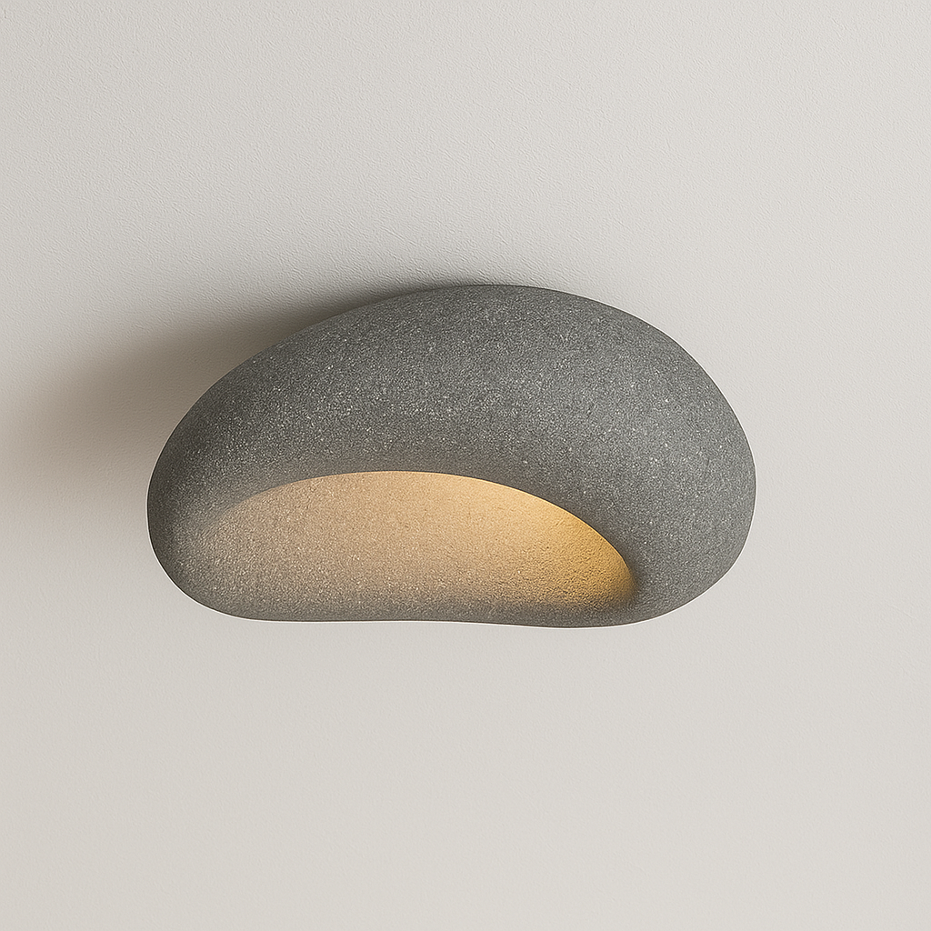 Luminária Plafon Moderna Minimalista Concreto Zerion