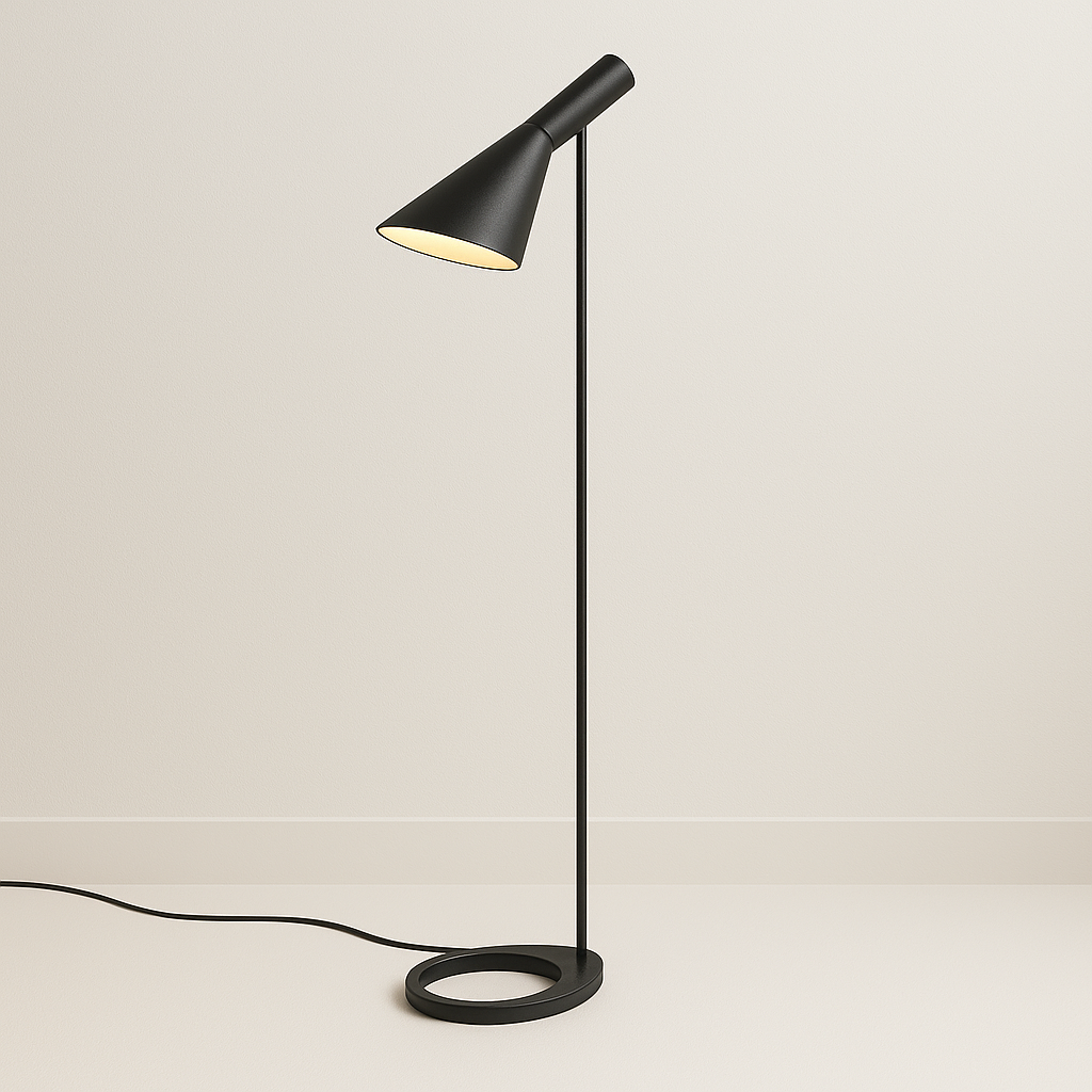 Luminária de Piso Coluna Moderna Minimalista Articulável Fang