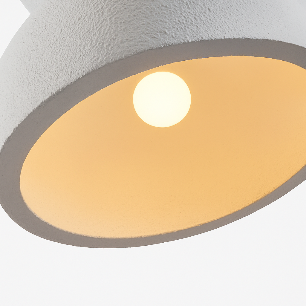 Luminária Pendente Moderna Minimalista Concreto Yoliee