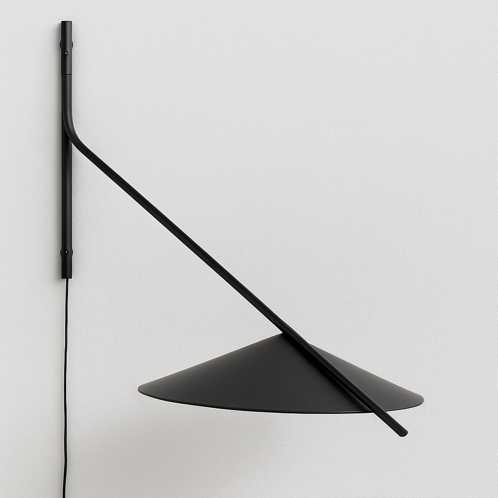 Luminária Arandela Moderna Minimalista Metal Zeo