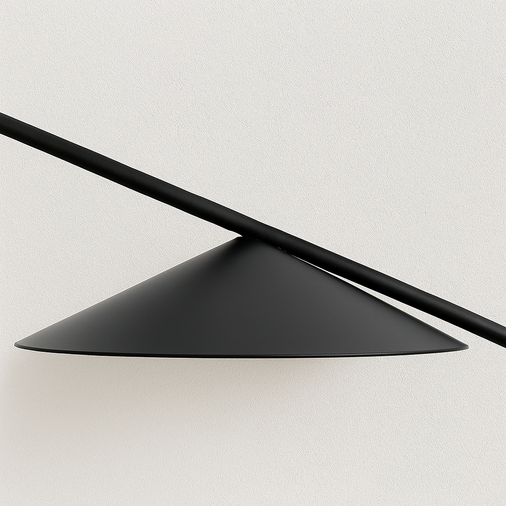 Luminária Arandela Moderna Minimalista Metal Zeo