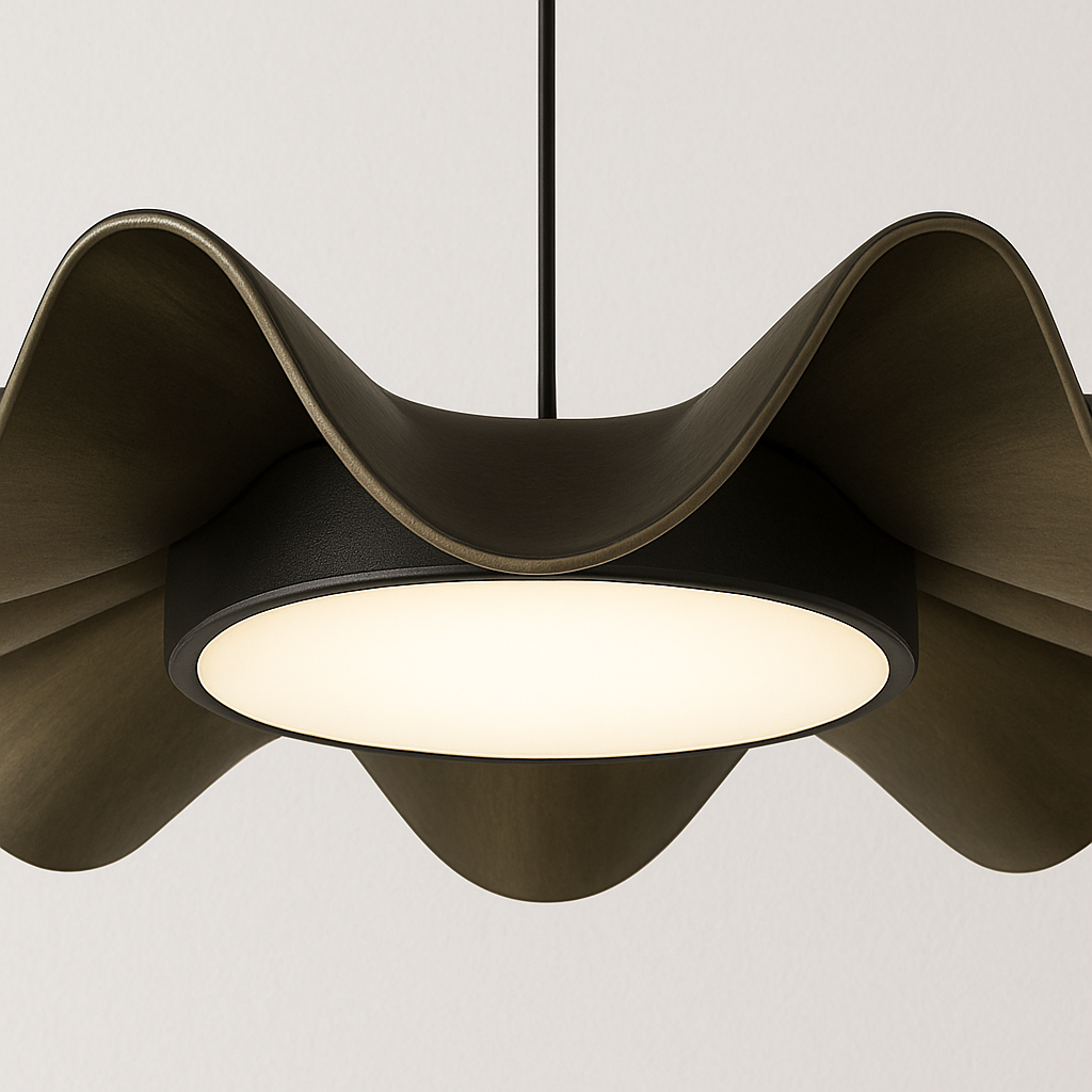 Luminária Pendente Moderna Minimalista LED Metal Toro