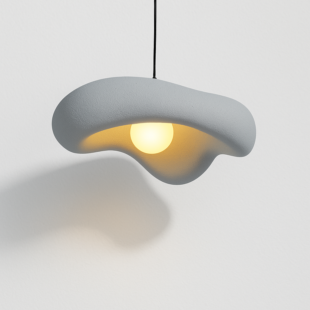 Luminária Pendente Moderno Minimalista Eggshell