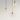 Luminária Pendente Moderna Minimalista Vidro Incolor Metal Dourado Glazz