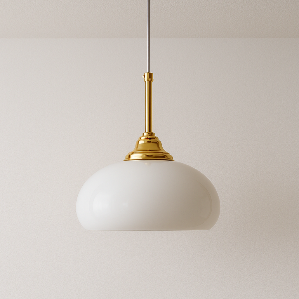 Luminária Pendente Moderna Minimalista Vidro Bagliore