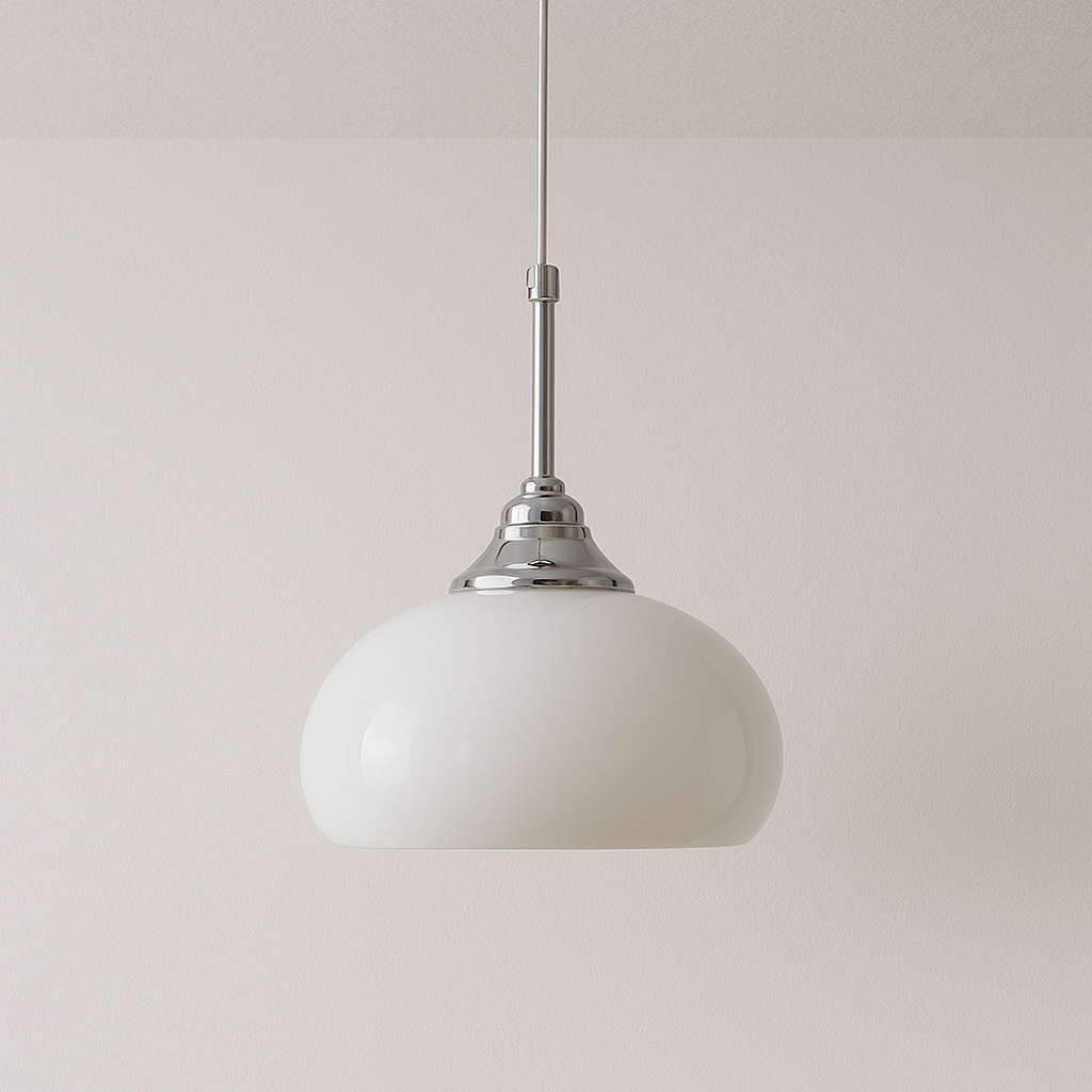 Luminária Pendente Moderna Minimalista Vidro Bagliore