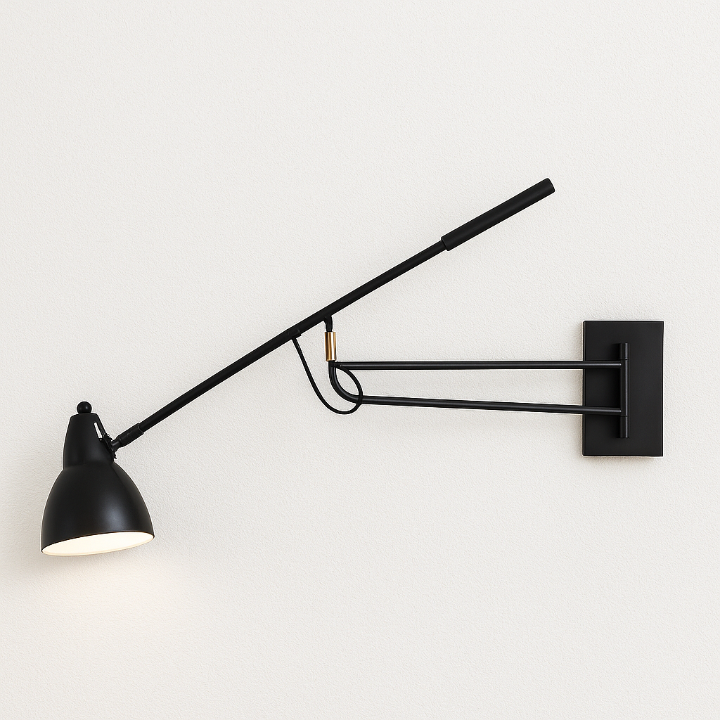Luminária Arandela Minimalista Metal Mench