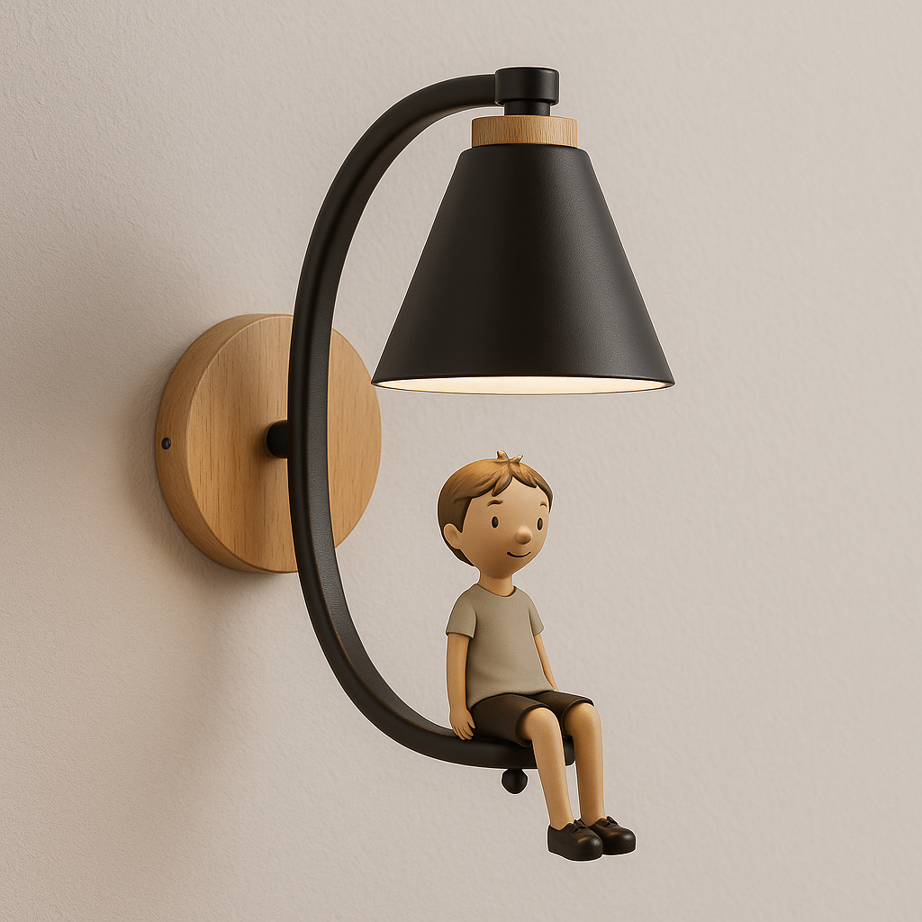 Luminária Arandela Moderna Retrô Infantil Parma