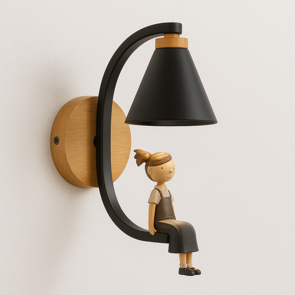 Luminária Arandela Moderna Retrô Infantil Parma
