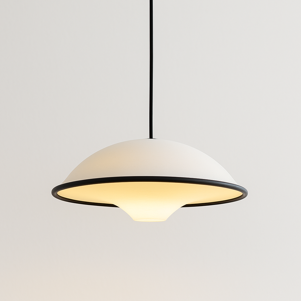 Luminária Pendente Moderna Minimalista Acrílico Sandera
