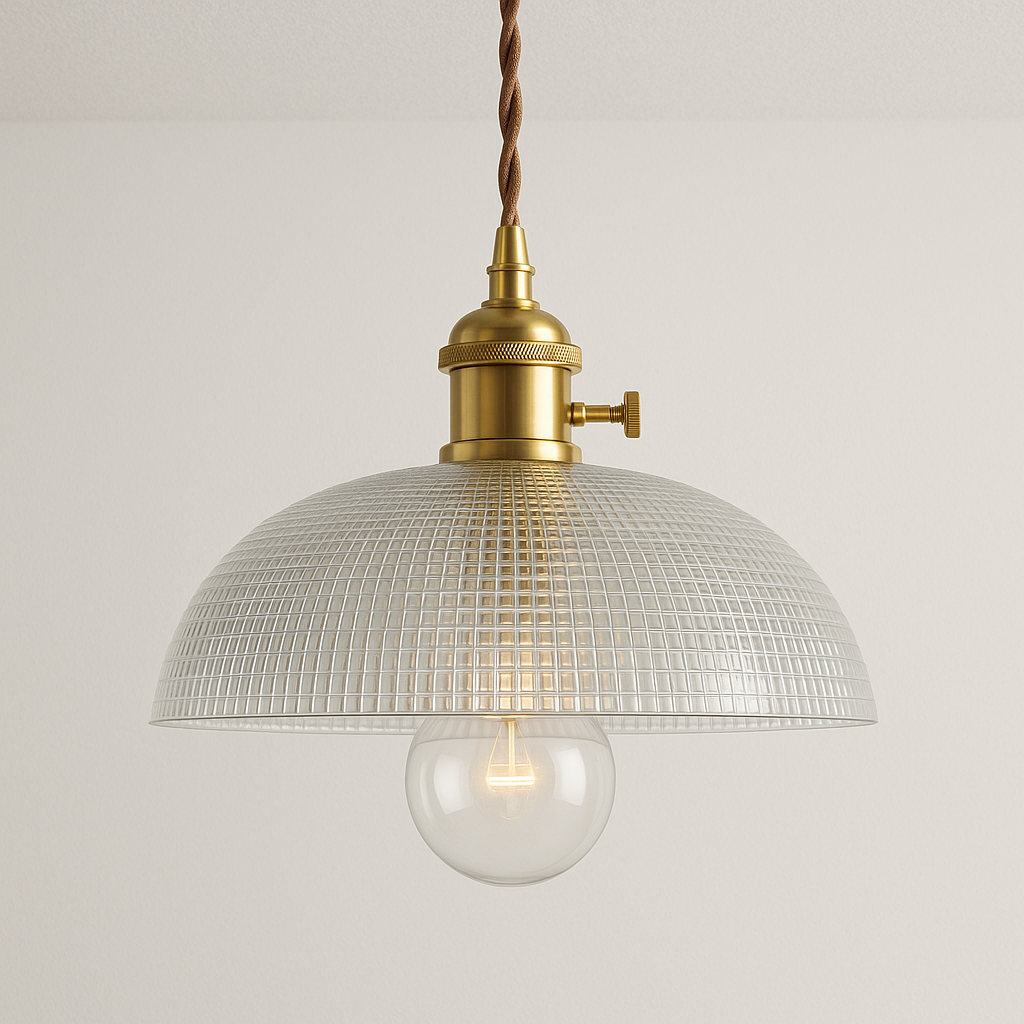 Luminária Pendente Moderno Vintage Retrô Industrial Vidro Segma