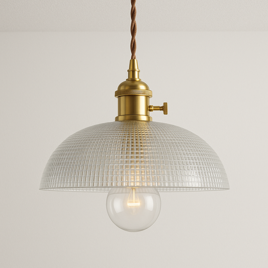 Luminária Pendente Moderno Vintage Retrô Industrial Vidro Segma
