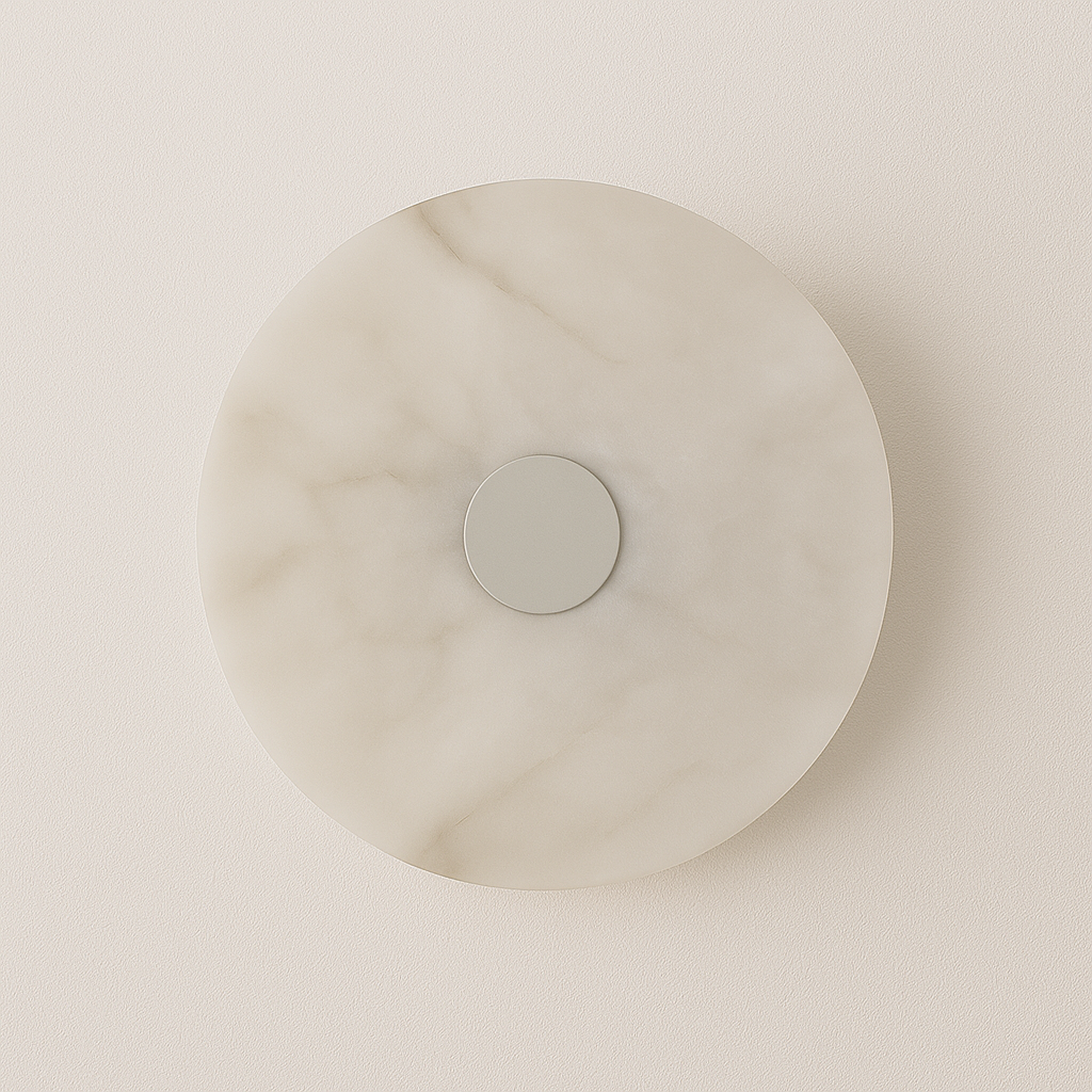 Luminária Arandela Moderna Minimalista LED Mármore Clean Lux
