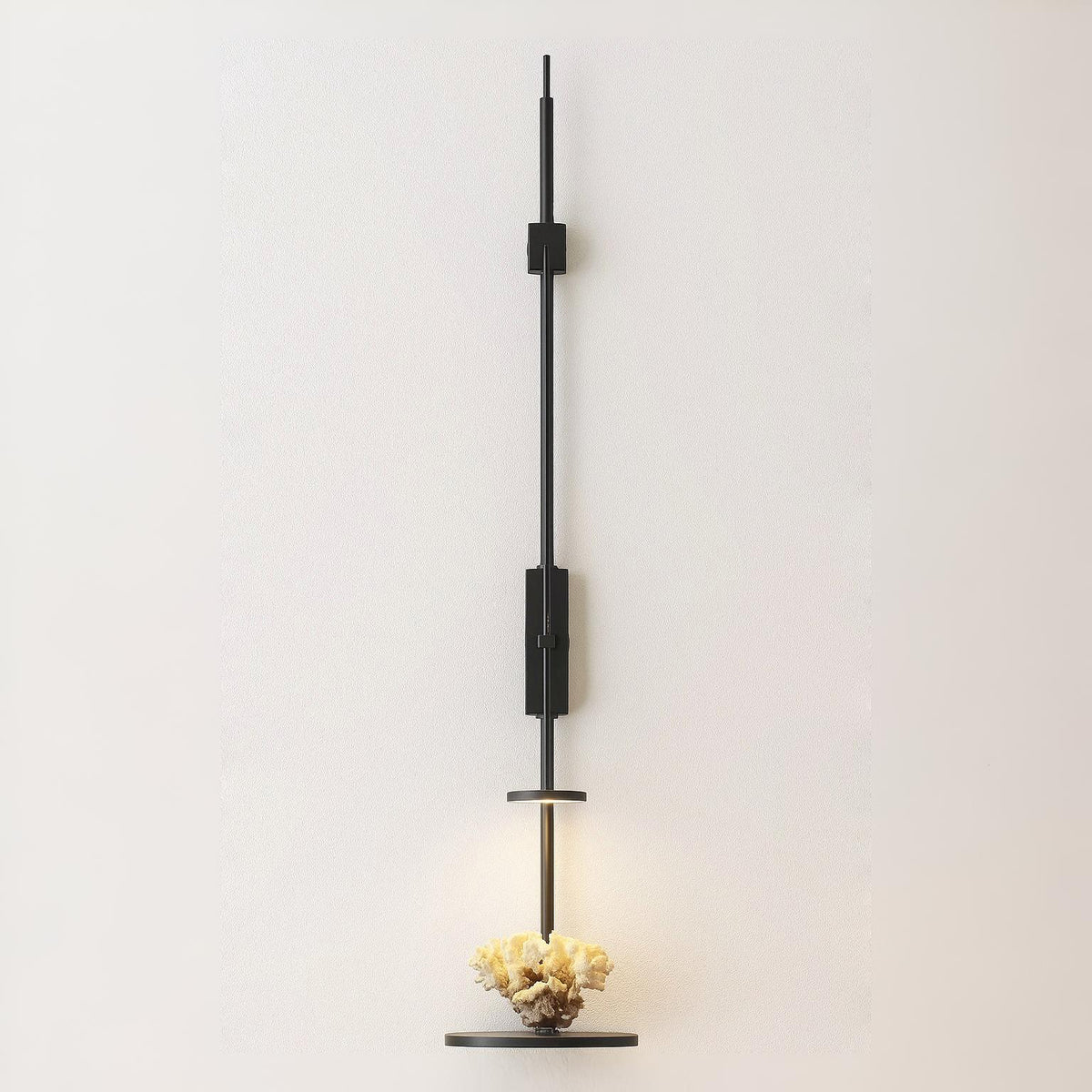 Luminária Arandela Moderna Minimalista Linear Cachepot Metal LED Namaz