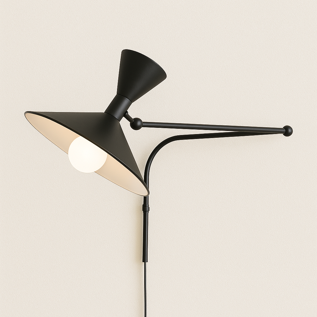 Luminária Arandela Moderna Minimalista Articulada Exotic