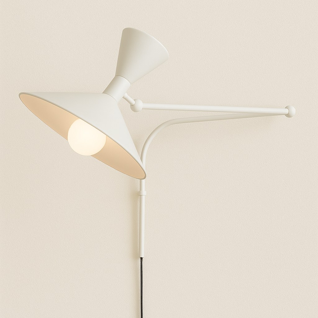 Luminária Arandela Moderna Minimalista Articulada Exotic
