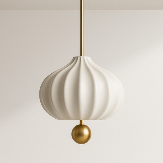 Luminária Pendente Moderna Minimalista Vidro Cartere