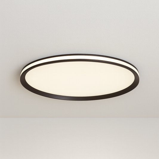 Luminária Plafon Moderna Minimalista LED Metal Acrílico Pasay
