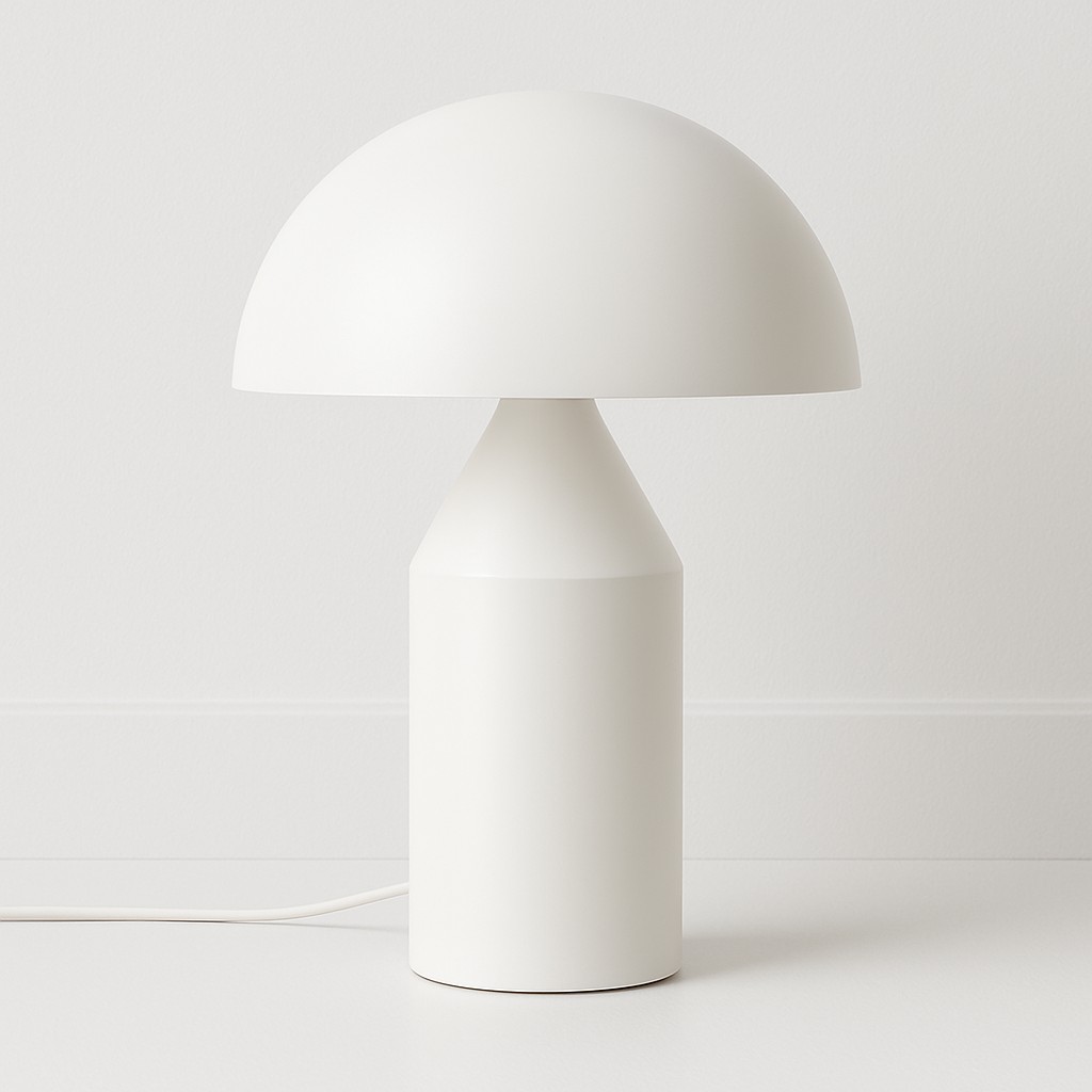 Luminária de Mesa Abajur Moderna Minimalista Articulada Cogumelo