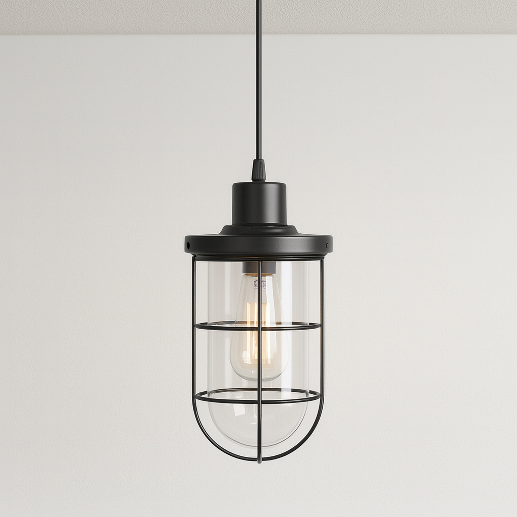 Luminária Pendente Moderno Retrô Industrial Loftt