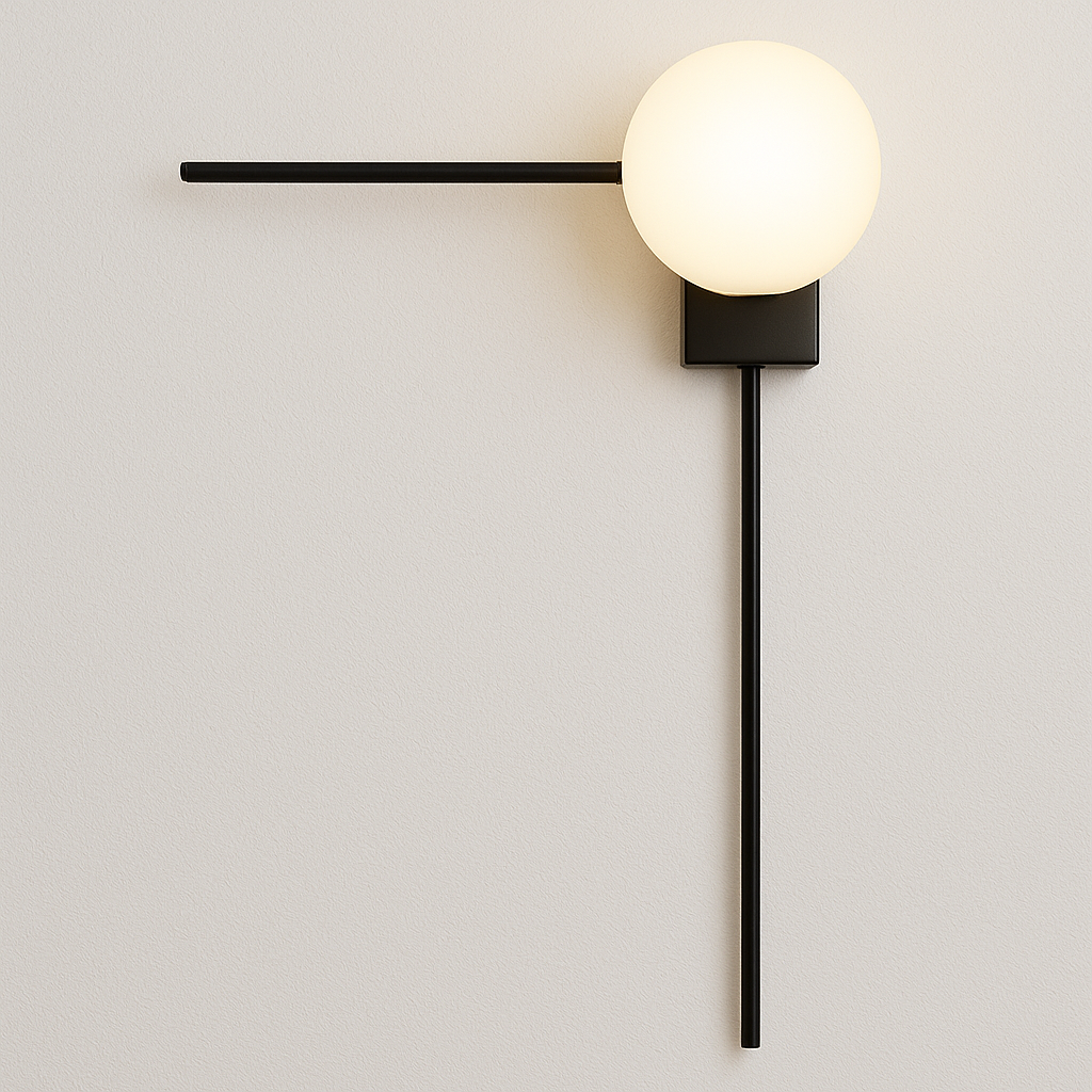 Luminária Arandela Moderna Minimalista Metal Gotter