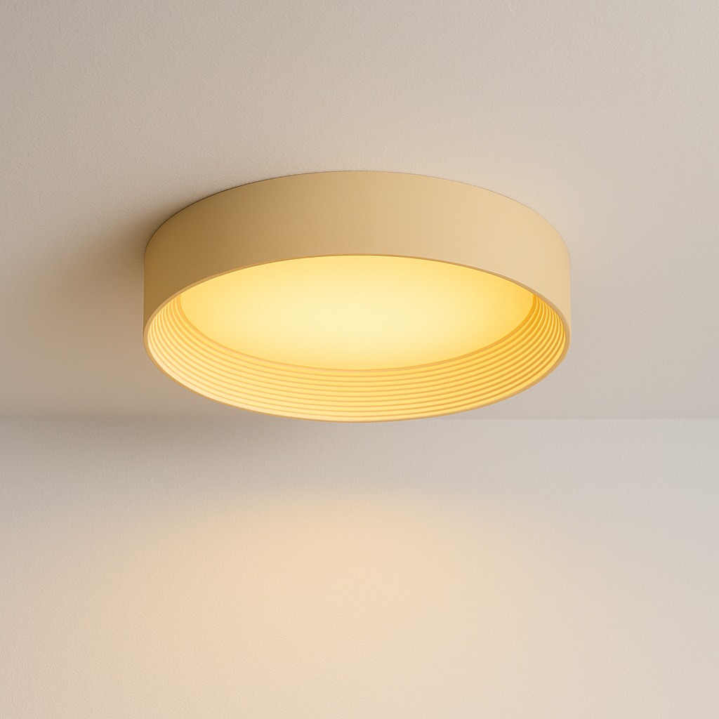 Luminária Plafon Moderna Minimalista LED Metal Acrílico Coelcci
