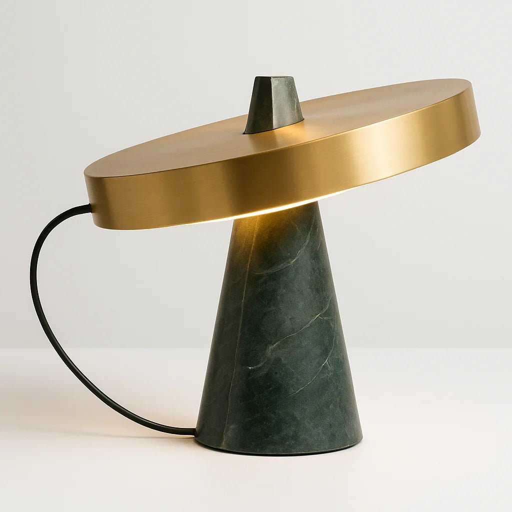 Luminária de Mesa Abajur Moderna Minimalista LED Metal Joull