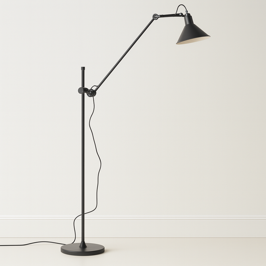 Luminária de Piso Coluna Moderna Minimalista Articulada Tater