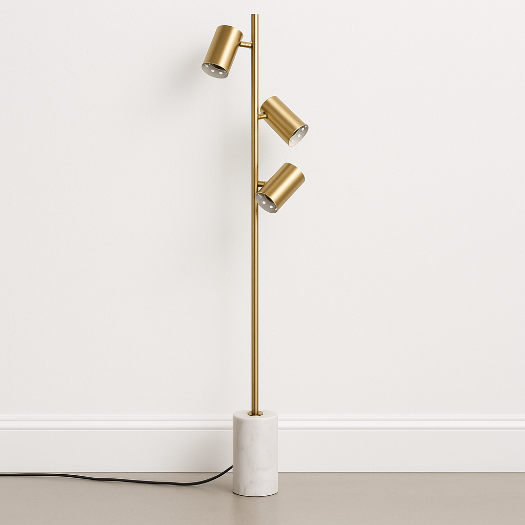 Luminária de Piso Coluna Moderno Minimalista Pinner
