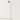 Luminária de Piso Chão Coluna Moderna Minimalista Articulada Metal Mármore LED Wind