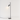 Luminária de Piso Coluna Moderna Minimalista Spot Direcionável Articulada Metal LED Dirch