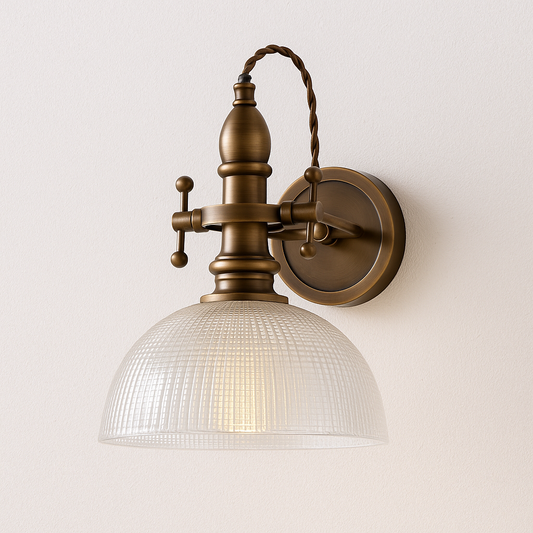 Luminária Arandela Moderna Minimalista Vidro Metal Lonteo