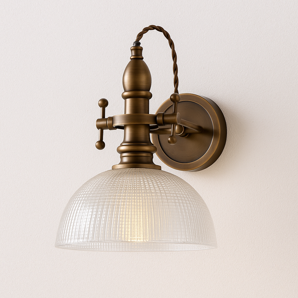 Luminária Arandela Moderna Minimalista Vidro Metal Lonteo